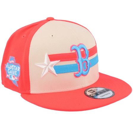 New Era - Boston Red Sox MLB 24 All Star Game 9FIFTY Beige/Orange Snapback Snapback Orange Cap - MLB @ Hatstore
