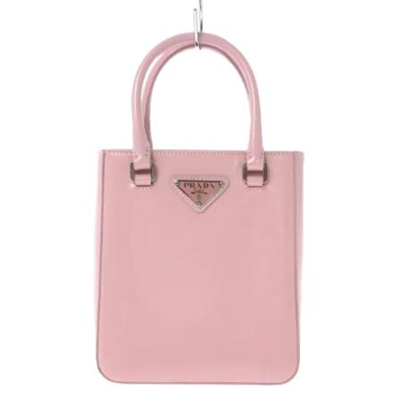 Prada Vintage Pre-owned HandTass , Roze , Dames , Maat: ONE Size Vintage Tassen