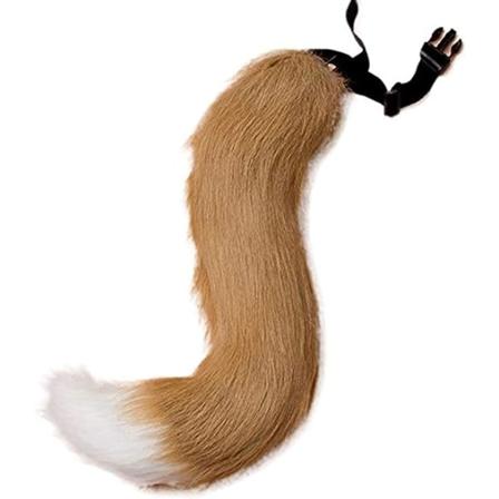 Svans Fuskpäls Rävdräkt Vuxen/Tonåring Cosplay Halloween Julfest Kostym En one size passar alla