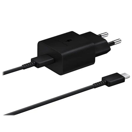 SAMSUNG SUPER FAST USB-C PD 3A, 25W seinälaturi - musta