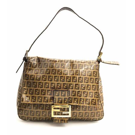 Fendi Vintage, Shoulder Bags Bruin, Dames, Maat:ONE Size