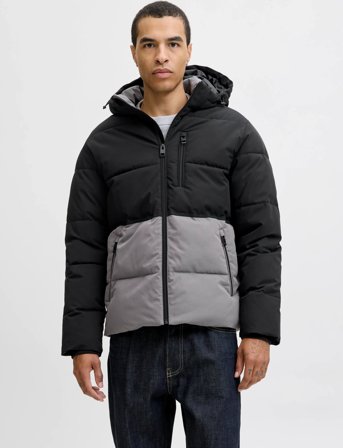 Jack & Jones Jjeowen Puffer Sn - Black - XL