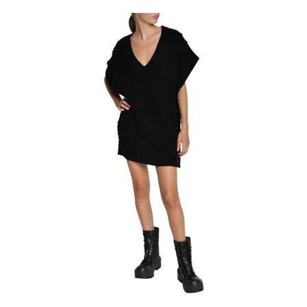 Ba&Sh, Knitted Dresses Zwart, Dames, Maat:S,wol