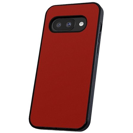 Google Pixel 9A - Cover/Mobilcover Mørkrød