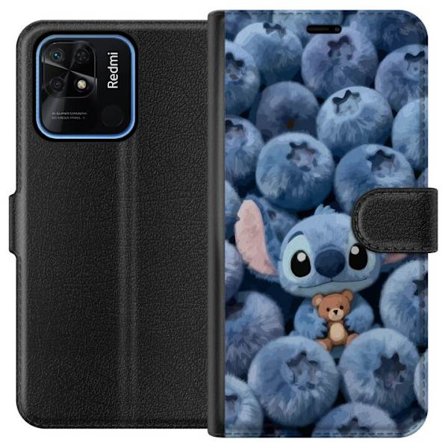 Yhteensopiva Lompakkokotelo Xiaomi Redmi 10C Lady Gaga minimalistinen juliste kitaralla ja monokromisella suunnittelulla