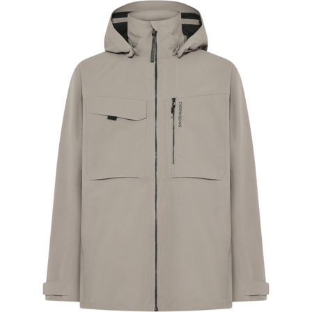 Didriksons Aston Jacket 5 Unisex Ash Brown