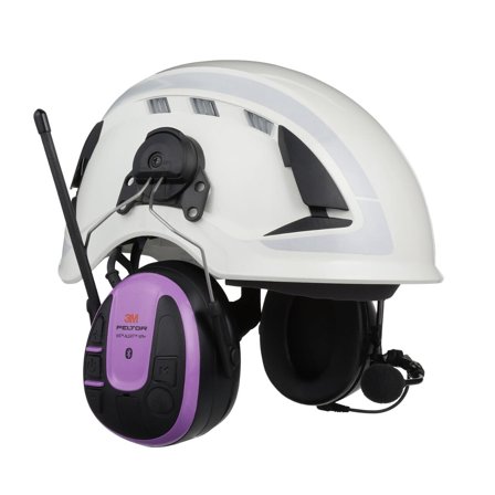 3M Peltor WS Alert XPI+ Hörselskydd Bluetooth & mobilapplikation, hjälmfäste, Hörselskydd