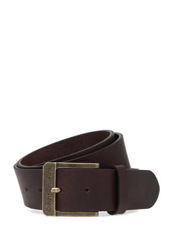 J 4Cm Ckj Belt Accessories Belts Classic Belts Brun Calvin Klein