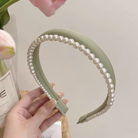 Hårbøyle Hårbånd GRØNN