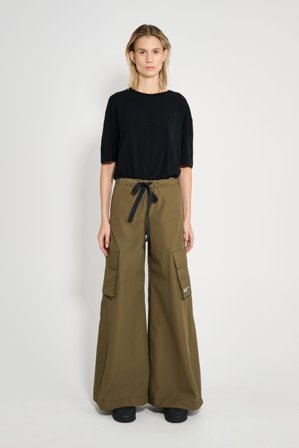 Karla Pocket Lightweight Trousers Green