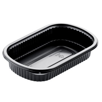 Mealbox Svart 1-Rom 80cl*