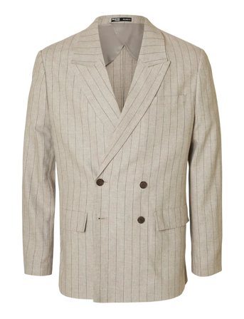 Selected | Slhrelaxed-Malik Sun Pinstriped Db Blz | 50