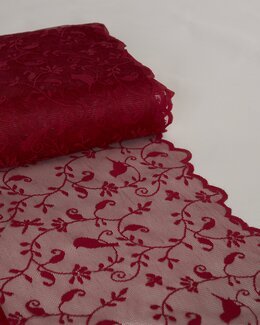 5 m pala pitsikangasta Punainen