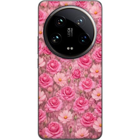 Yhteensopiva Puhelinkuori Xiaomi 14 Ultra Petal Reverie Blush Rose