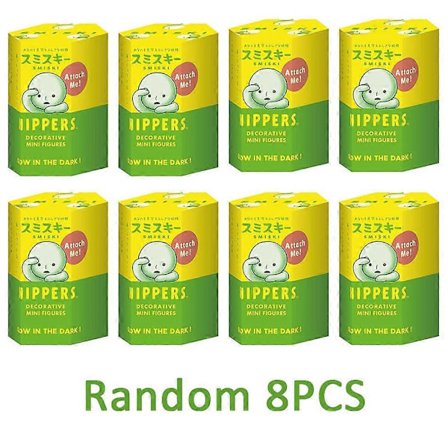 Smiski Blind Box Sunday Series - Yoga & Fitness Minifigur, Selvlysende dekorasjonsdukke for soverom og toalett