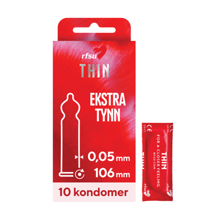 Rfsu Thin Kondom, 10 stk.