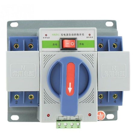 1kpl 220v 63a 2p Mini Dual Power T Automaattinen Siirtokytkin