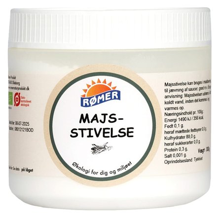 Rømer Majsstivelse Ø 300 g, Helse & Madvarer, Madvarer, Øvrige Fødevarer