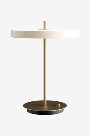 Umage - Bordlampe Asteria Table Ø 40 x 30 cm - Hvit - Oppladbare lamper - Fra Homeroom
