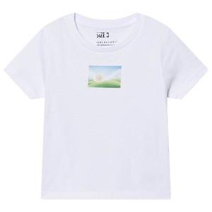 Caroline Bosmans White Drama Llama T-Shirt 4 Years - Tops - 4 years - White