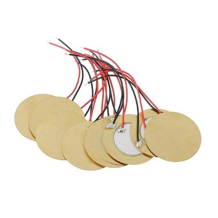 12 mm piezoelektrisk keramisk kopparbuzzerplatta för DIY-högtalarapplikationer