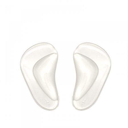 Bueindlæg til flade fødder, gelindlæg til plantar fasciitis, klæbende bueindlæg til lindring af tryk