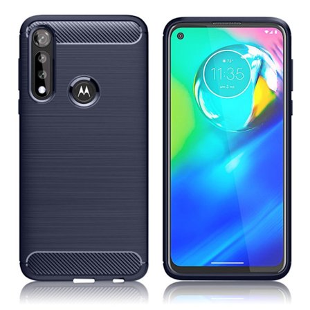 Carbon Flex kuoret Motorola Moto G Power - Sininen