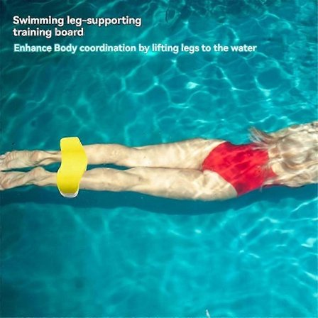 Pull Buoy Bein Flytende Svømmetrening Hjelpemiddel Svømmetrener Kickboard Ankelbøye Svømmeverktøy kompatibelt med Ad