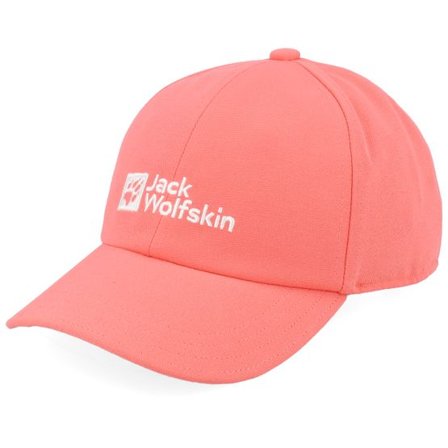 Jack Wolfskin - Rosa unconstructed Keps - Kids Baseball Cap K Sunset Coral Dad Cap @ Hatstore