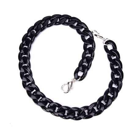 60cm Akryl Avtagbar Ersättningskedja Axelväska Rem Ha