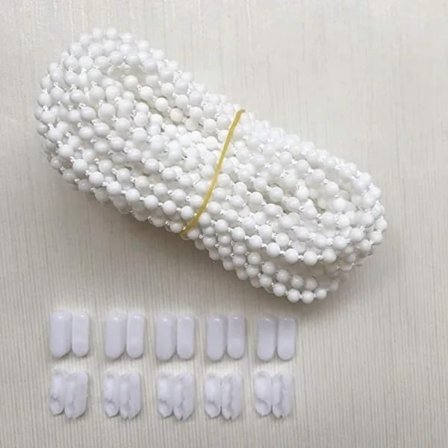 (10 meter) med 10 kontakter för rullgardin, pärlkedja, vertikal persienn, lamellgardin, reservdelar, reparationer