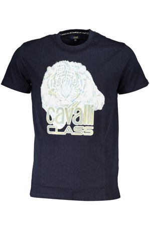 Cavalli Class T-shirt Maniche Corte Uomo Blu