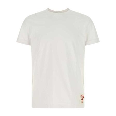 Golden Goose, T-Shirts Wit, Heren, Maat:S