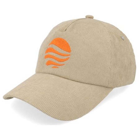 Upfront - Beige unconstructed Keps - Blown Semi Soft A-shape Cap Khaki Dad Cap @ Hatstore