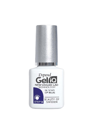 Depend Gel iQ Denmark Nagellack Dam Blå 5 ML