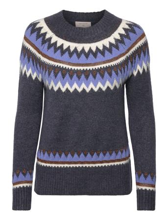 Fqmayfair-Pullover Grey FREE/QUENT