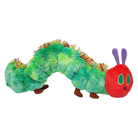 The World Of Eric Carle Den Svært Sultne Larven Bean Bag Plysj (FMY)