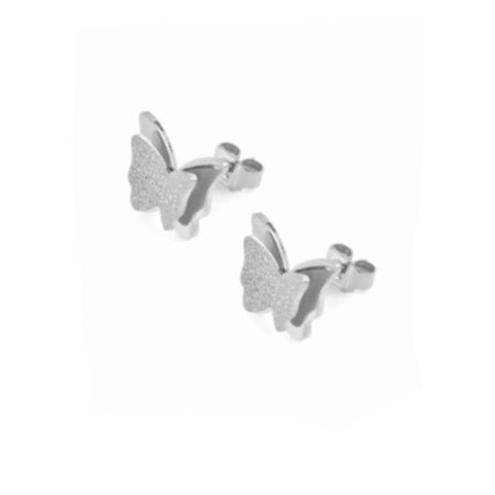 Örhängen - Silver - Butterfly - FJÄRIL