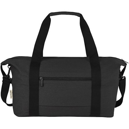 Joey Canvas Sports Recycled Duffel Bag One Size Solid Black