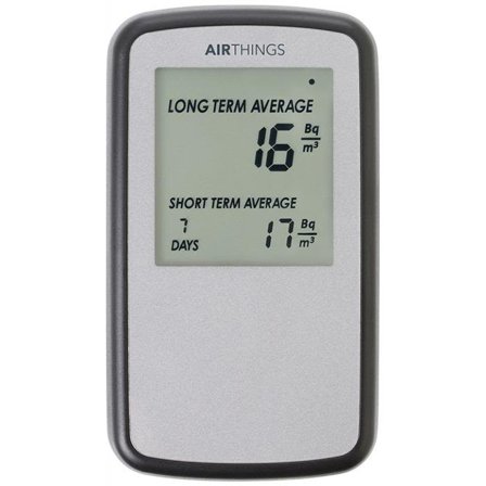 Airthings Home Radonmätare, Mätinstrument