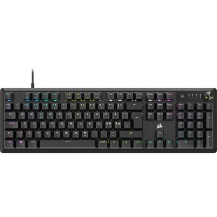 Corsair K70 CORE RGB - tastatur - 100% (full size) - QWERTY - Nordisk - svart Inn-enhet