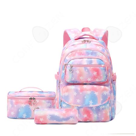 Skolemappe 3 i 1 - Ikke specifikeret - Multifunktionel - Vandtæt - Isoleret madpakke - Åndbar komfort