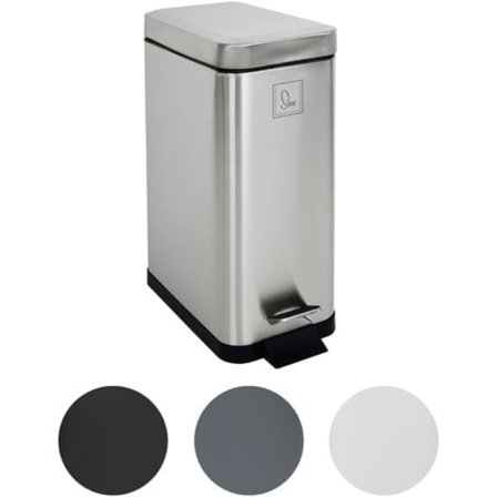 SVITA STM10 Pedalhink 10l inkl. innerhink Softclose lock silver