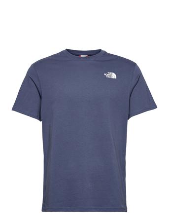 M S/S Red Box Tee T-shirts Short-sleeved Sininen The North Face