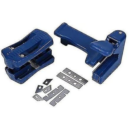 Dubbelkant Tejp Maskin Manuell Skärare Huvud Och Svans Trim Snickeriverktyg För Snickare Pvc Bindning Tejp