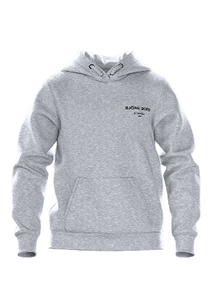 Björn Borg Essential 1 Hoodie Hoodies & sweatshirts Unisex Grå 110-116