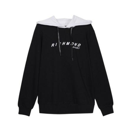 John Richmond, Sweatshirt Zwart, Heren, Maat:XS