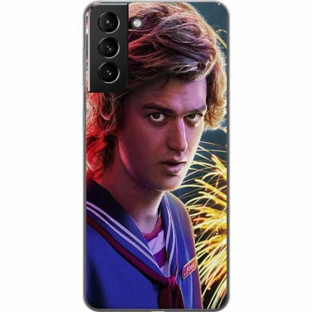 Samsung Galaxy S21+ 5g Genomskinligt Skal Stranger Things - St
