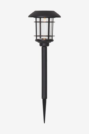 Star Trading - Solcells-Pollare Fride, 3 pack - Svart - Solcellslampor - Från Homeroom