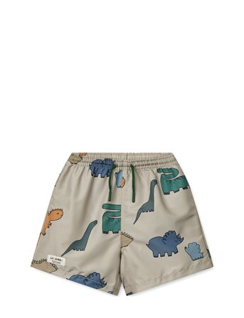 Liewood Duke Printed Board Shorts - Beige - 128